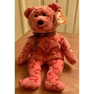 TY Beanie Baby - HEARTLEY the Valentine's‎ Bear (Hallmark) 2009